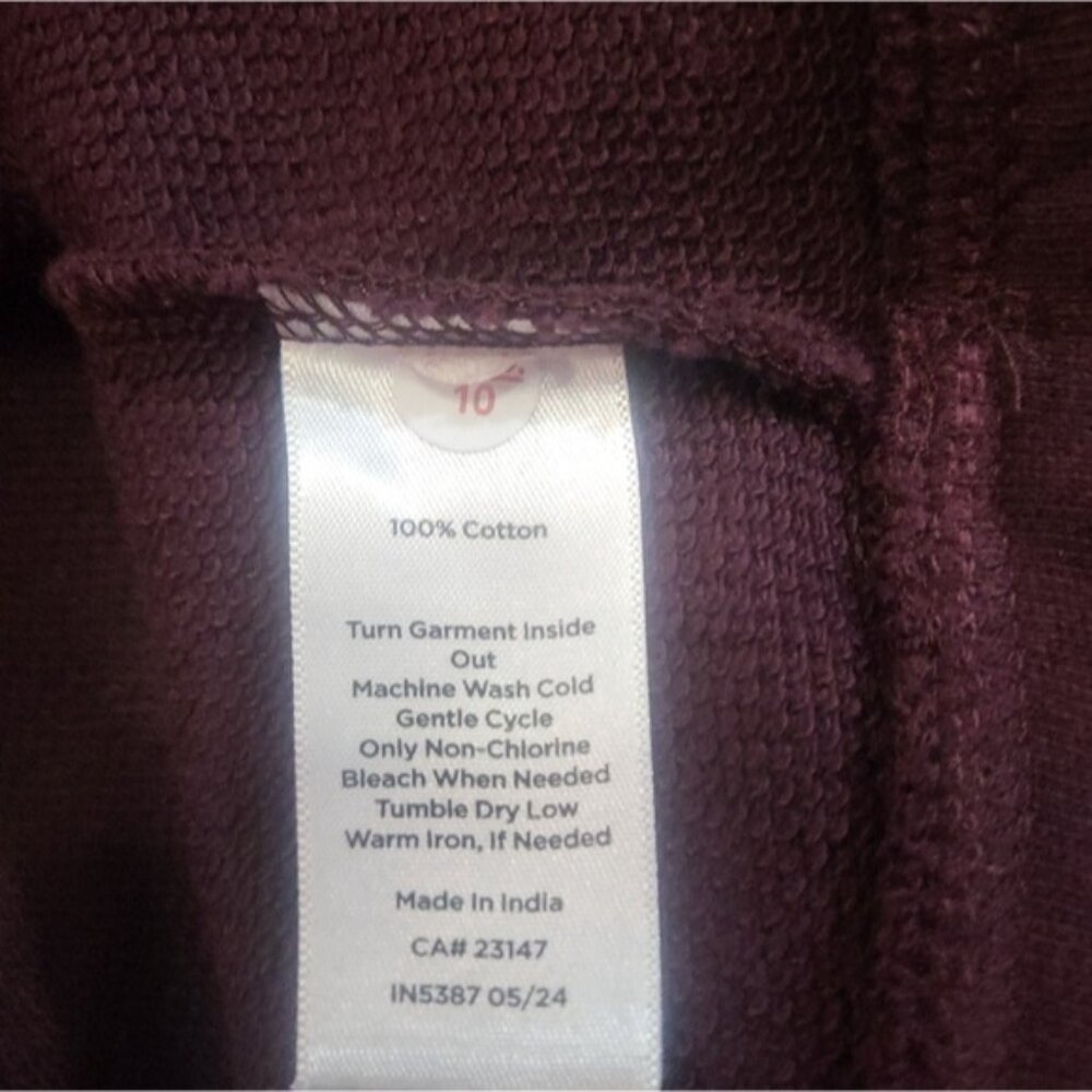 Talbots Deep Burgundy Button Down Shirt - image 5